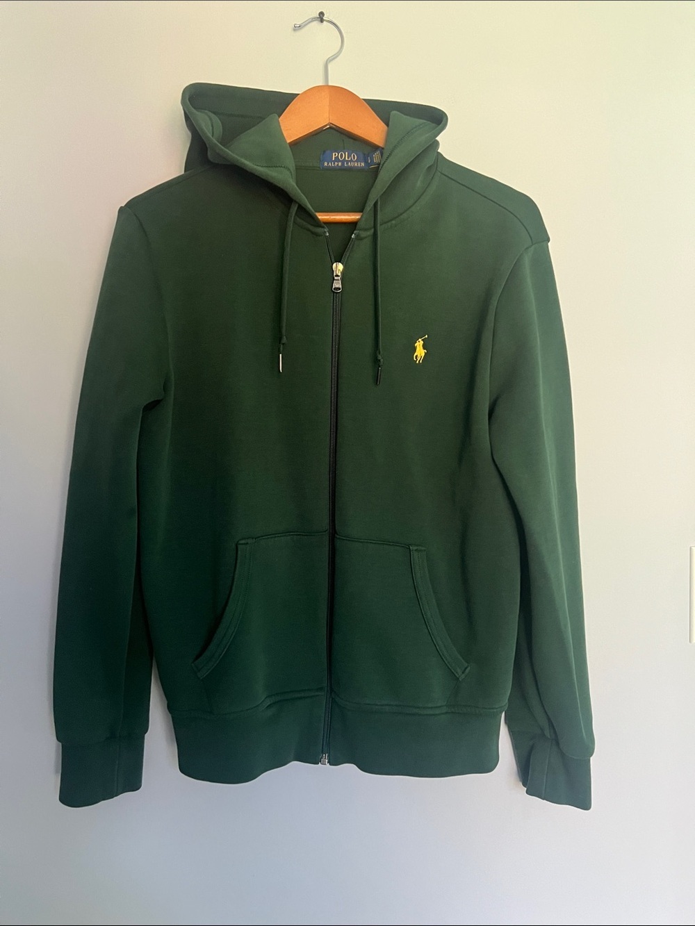 Polo Ralph Lauren Double-Knit Full-Zip Hoodie Supply Olive Size Small